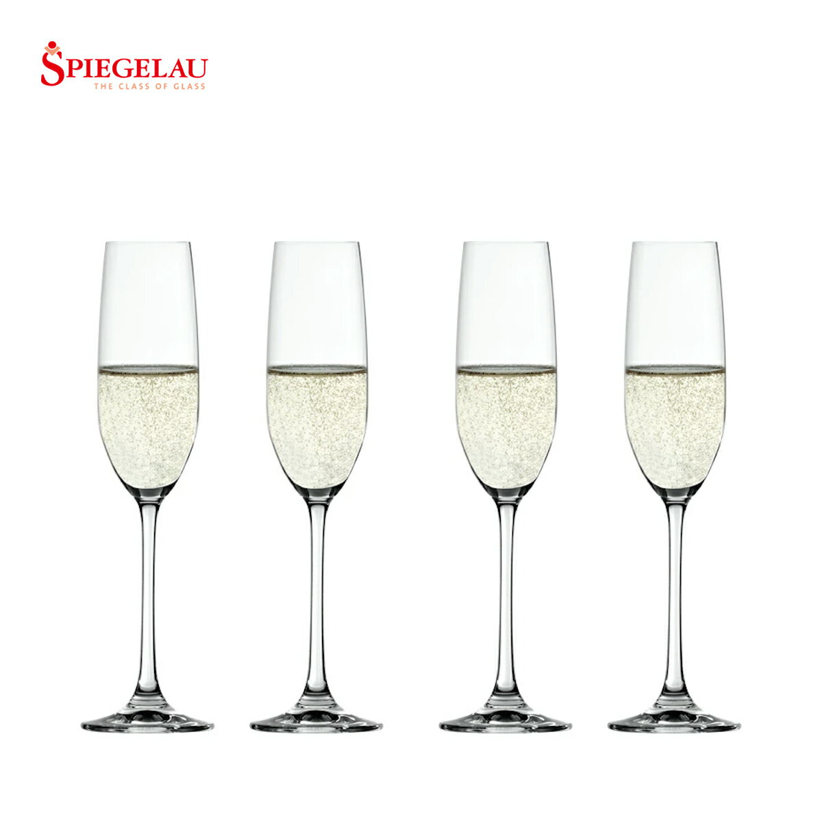 シュピゲラウ公式 サルーテ シャンパン・フルート 4個入 4720175 ラッピング無料 SPIEGELAU