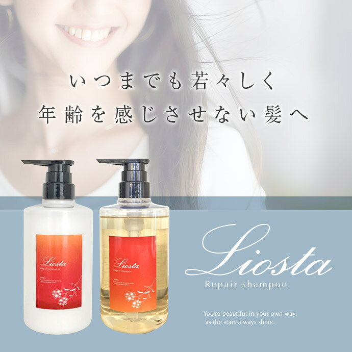〈セット〉 髪質改善 LIOSTA リオスタ シャンプー 500ml & トリートメト 500g ヘアケア リペアシャンプー リ rifare2012-10002603 rifare サンプル画像2