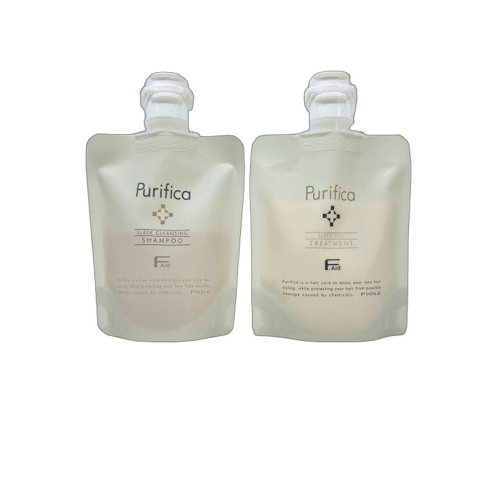 樂天商城 - 〈セット〉 フィヨーレ Fエイド プリフィカ シャンプー スリーク 100ml ＆ トリートメント スリーク 100g