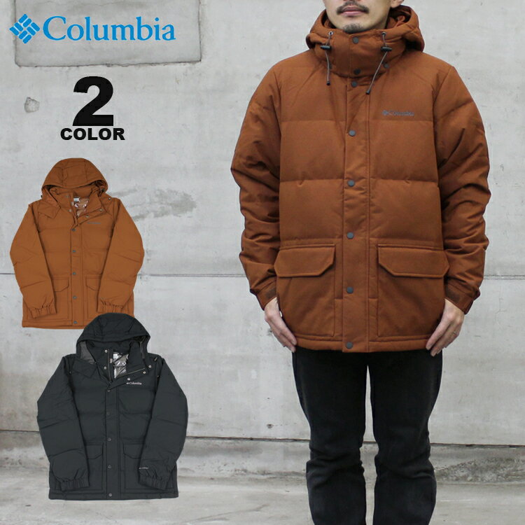 【SALE】コロンビア スポーツウェア ダウン ジャケット Columbia ROCKFALL DOWN JACKET ロックフォール フーディ 全2色 S-XXL メンズ