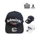 アドミラル ゴルフ キャップ Admiral GOLF NEWERA ARCH LOGO 9FORTY SNAPBACK CAP 帽子 ニューエラ コラボ メンズ レディース ユニセックス 全2色 スナップバック フリーサイズ