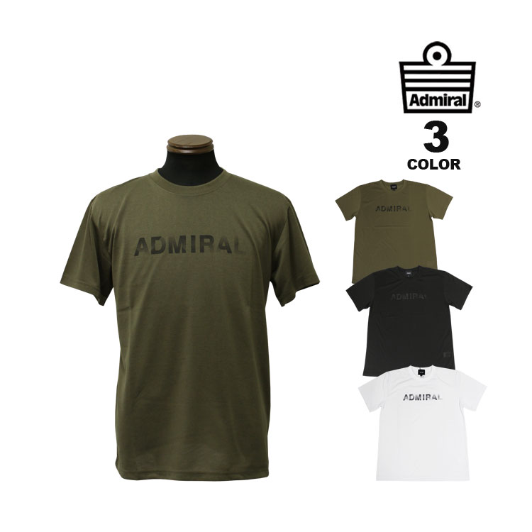 【7/1 10:00〜7/15 09:59！ポイント5倍】【SALE】アウトレット アドミラル アスレチック Tシャツ Admiral ATHLETICS DOT GRADATION LOGO S/S T-SHIRTS 半袖TEE 全3色 M-LL スポーツ メンズ 吸水速乾 UVカットのサムネイル