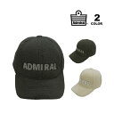 【全品ポイント10倍 7/28 09:59まで】アドミラル ゴルフ キャップ Admiral GOLF BOA FLEECE CAP 帽子 ロゴ刺繍 ボアフリース もこもこ メンズ レディース ユニセックス 全2色 フリーサイズ 57cm