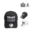 【全品ポイント5倍 3/27 01:59まで】アドミラル ゴルフ キャップ Admiral GOLF NEWERA THREE LOGO SNAPBACK CAP 帽子 ニューエラ コラボ MICROERA 抗菌スウェットバンド メンズ レディース ユニセックス 全2色 スナップバック フリーサイズ