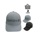 【全品ポイント10倍 9/11 01:59まで】アドミラル ゴルフ キャップ Admiral GOLF TRAD LOGO TWILL CAP 帽子 ロゴ刺繍 ...