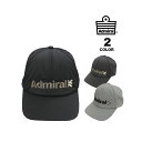 アドミラル ゴルフ キャップ Admiral GOLF HALF UNION JACK LOGO CAP 帽子 ロゴ刺繍 メンズ レディース ユニセックス 全2...