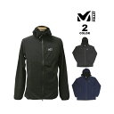 【全品ポイント10倍 05/07 09:59まで】【SALE】アウトレット ミレー ジップ パーカー MILLET DRY GRID HOODIE ドライ グリッド フーディ ジップアップ パーカ ハイブリッド構造 防寒 保温 軽量 速乾 吸汗 ストレッチ ベースレイヤー メンズ 全2色 S-XL