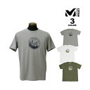 【SALE】アウトレット ミレー Tシャツ MILLET CIRCLE MOUNTAIN S/S T-SHIRTS 半袖 TEE 全3色 メンズ S-XL 消臭 抗菌 吸汗 速乾 UVカット