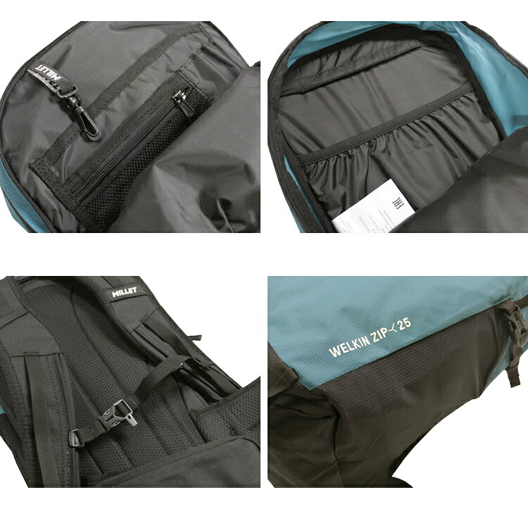 【全品P10倍 7/4 20:00から7/11 01:59まで】ミレー リュック MILLET WELKIN ZIP BA...