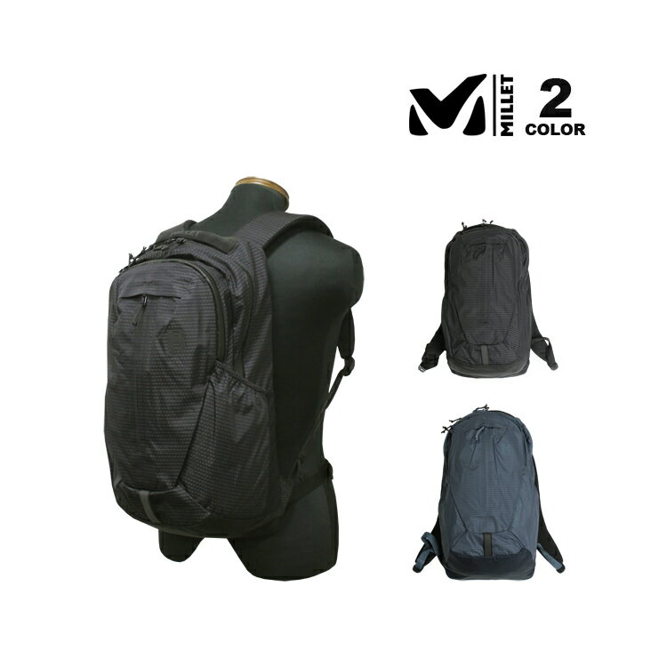 樂天商城 - ミレー リュック MILLET SEMNOZ BACK PACK 18L セムノ バックパック 撥水加工 リップストップナイロン メンズ レディース ユニセックス ハイキング 通学 旅行 全2色