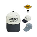 アーモンド サーフボード キャップ ALMOND SURFBOARDS FINE SURFING 6P DAD CAP 帽子 キャップ ローキャップ 全2色 メ...