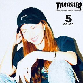 【公式】 スラッシャー THRASHER 帽子 GONZ MAG SPORTS キャップ メンズ レディース コットン 全5色