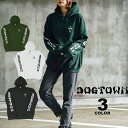 【SALE】アウトレット ドッグタウン パーカ DOGTOWN CROSS SLEEVE HOODIE SWEAT PARKA スウェット パーカー プルオーバー メンズ レディース ユニセックス 袖プリント 裏起毛 全3色 M-XL【公式】