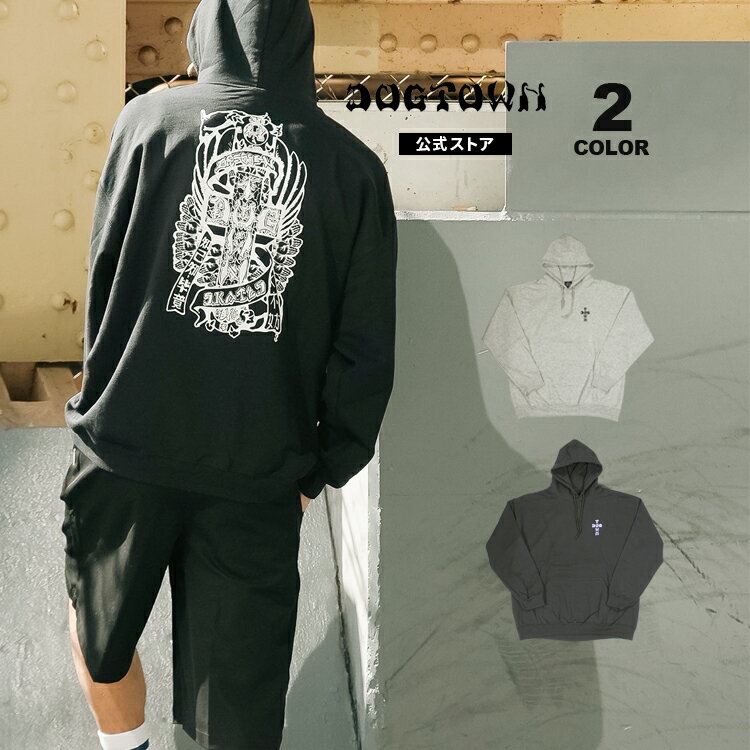 アウトレット ドッグタウン パーカ DOGTOWN Dressen1 HOODIE SWEAT PARKA スウェット パーカー プルオーバー メンズ レディース ユニセックス バックプリント 裏起毛 全2色 M-XL