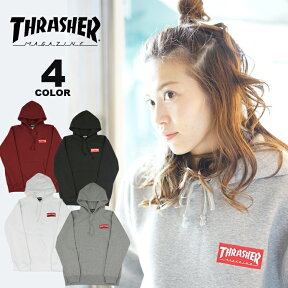 【SALE】 【公式】 スラッシャー パーカー THRASHER HOMETOWN RED HOODIE SWEAT PARKA プルオーバー パーカ スエット メンズ レディース 裏起毛スウェット 全4色 S-XL アウトレット