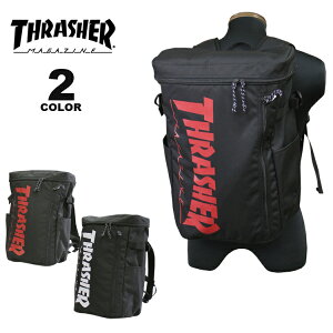 【SALE】【公式】 スラッシャー リュック バッグ THRASHER BACK PACK BOX 25L デイバック バックパック メンズ レディース ユニセックス 全2色 アウトレット