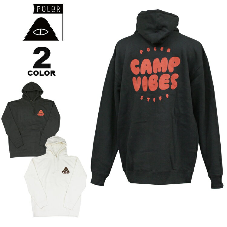 【SALE】ポーラー パーカ POLER CLOUDY HOODIE SWEAT PARKA スウェット プルオーバー パーカー フーディ 裏起毛 スェット メンズ 全2色 M-XL アウトレット