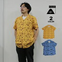 【SALE】アウトレット ポーラー アロハシャツ POLER ALOHA S/S SHIRTS 半袖 シャツ メンズ 全2色 M-XL