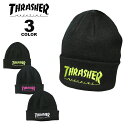 【公式】 スラッシャー ビーニー ニット帽 THRASHER HOMETOWN YOUTH KNIT BEANIE CAP ジュニア ユース キッズ KIDS 子供 小さいサイズ ニットキャップ ショートビーニー 全3色