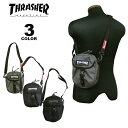 【SALE】アウトレット 【公式】 スラッシャー ショルダーバック THRASHER MINI SHOULDER BAG TATE ミニショルダー 縦型 ポーチ メンズ レディース ユニセックス 全3色