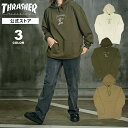 【全品ポイント5倍 4/17 09:59まで】【SALE】【公式】 スラッシャー パーカ THRASHER GONZ HOODIE SWEAT PARKA スウェット プルオーバー パーカー フレイムロゴ メンズ レディース ユニセックス 裏毛 スエット 裏パイル 全3色 S-XXL アウトレット