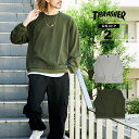 【SALE】スラッシャー トップス THRASHER GONZ LOGO LOOSE FIT CREW TOP ルーズフィット ビッグシルエット オーバーサイズ...