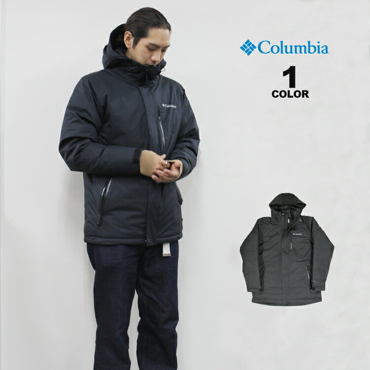 アウトレット コロンビア ジャケット Columbia OAK HARBOR INSULATED JACKET オークハーバーインシュレイテッド 中綿 アウター 上着 ブラック 黒 S-XL メンズ オムニヒートインフィニティ 熱反射保温機能 オムニテック 防水 透湿