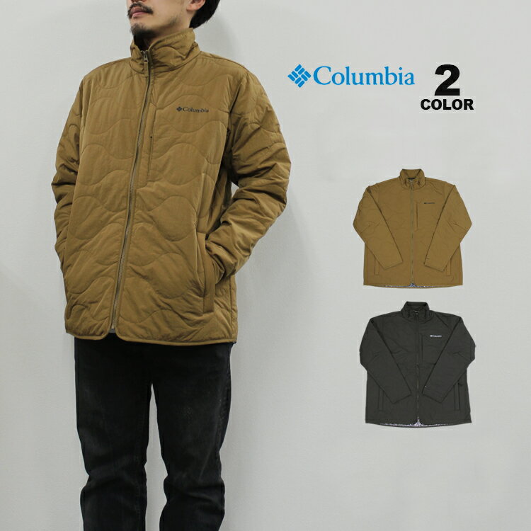 【SALE】アウトレット コロンビア ジャケット Columbia BIRCHWOOD JACKET インターナショナルサイズ バーチウッド 中綿 アウター 上着 全2色 M-XL メンズ オムニヒートリフレクティブ 熱反射保温機能 オムニシールド 撥水 ミリタリーキルト