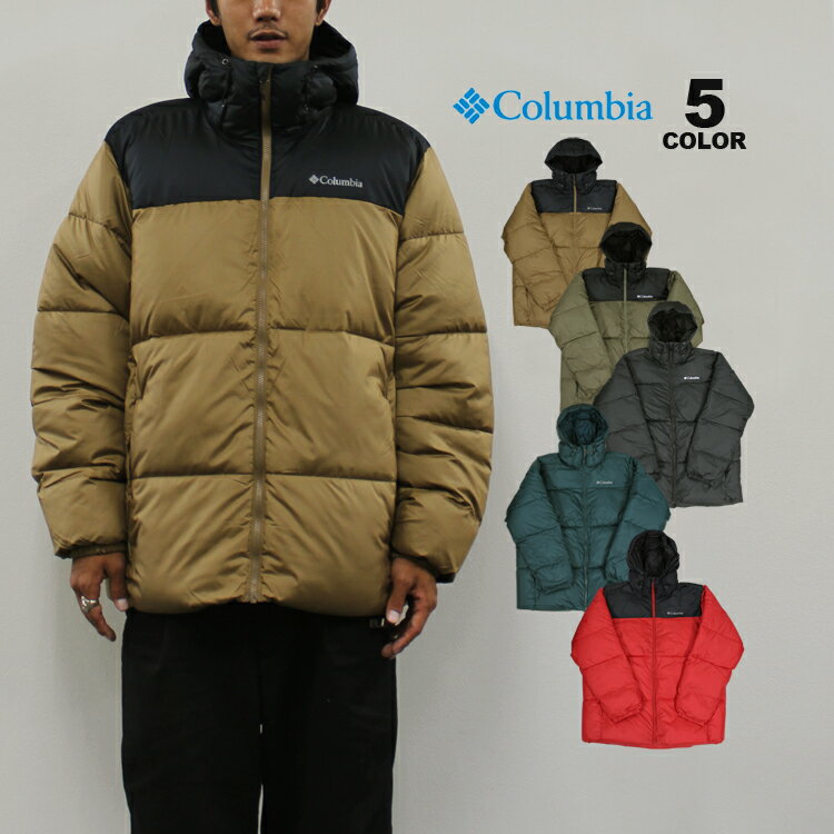 アウトレット コロンビア ジャケット Columbia PUFFECT HOODED JACKET インターナショナルサイズ パフェクト フーデッド 中綿 アウター 上着 全5色 M-XL メンズ インシュレイテッド 中綿 保温 オムニシールド 撥水