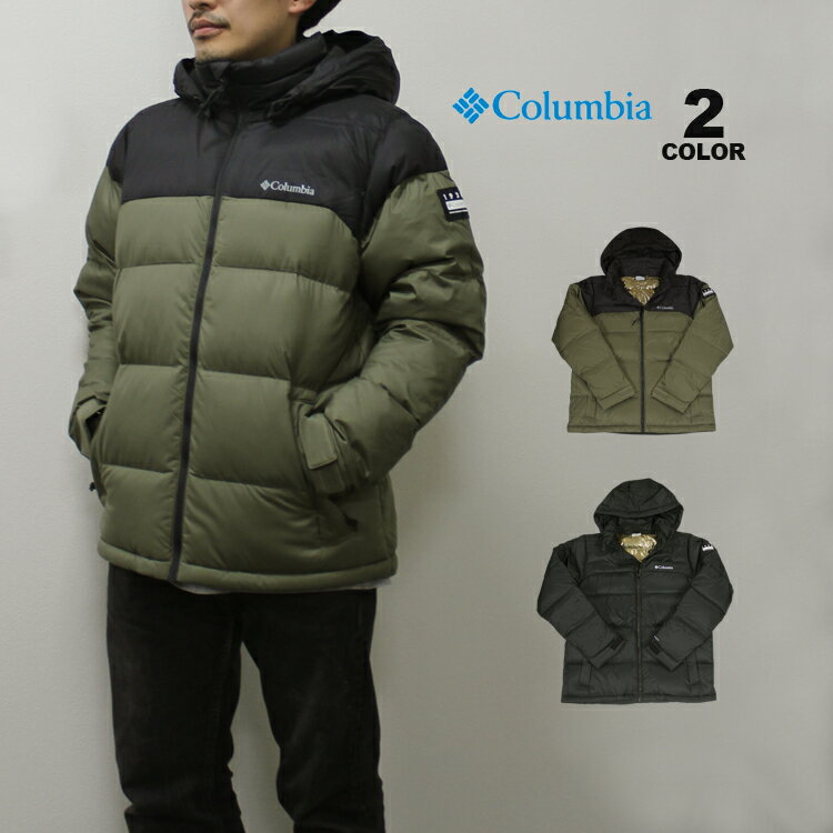 【SALE】アウトレット コロンビア ダウン ジャケット Columbia BULO POINT 2 DOWN JACKET ブーロポイント ツー ダウンジャケット フード アウター 上着 全2色 S-XL メンズ 撥水加工 RDSダウン オムニヒート インフィニティ 熱反射保温機能 パッカブル レギュラーフィット