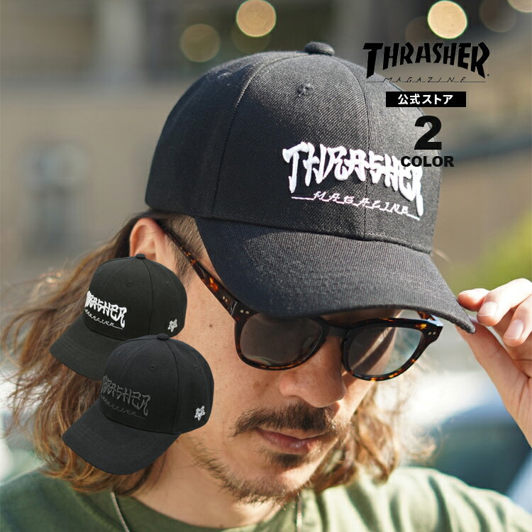 楽天RIFFLE PAGE 2ndスラッシャー キャップ THRASHER CAP 帽子 メンズ レディース ユニセックス スナップバック SANSKRIT Style SnapBack 全2色 【公式】