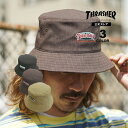 【全品ポイント10倍 05/07 09:59まで】スラッシャー ハット THRASHER バケットハット 帽子 OVAL MAG BUCKET HAT 全3色 メンズ レディース ユニセックス 【公式】