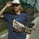 【全品ポイント5倍 6/27 01:59まで】スラッシャー ウエストバッグ THRASHER GONZ SAD WAIST BAG ショルダー 撥水 メンズ レ...