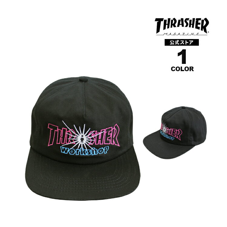 【全品P5倍 5/20 00:00から5/27 01:59まで】【SALE】アウトレット スラッシャー キャップ THRASHER CAP ALIEN WORKSHOP NOVA SANPBACK 帽子 メンズ レディース ユニセックス ローキャップ ブラック 黒 インポート 【公式】