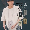 スラッシャー ポーチ THRASHER スマホポーチ スマートフォンポーチ メンズ レディース ユニセックス 全4色 GONZ SAD CANVAS Smart...
