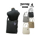 スラッシャー トートバック THRASHER ショルダートート ショルダーバック メンズ レディース ユニセックス 全4色 GONZ SAD CANVAS 2W...
