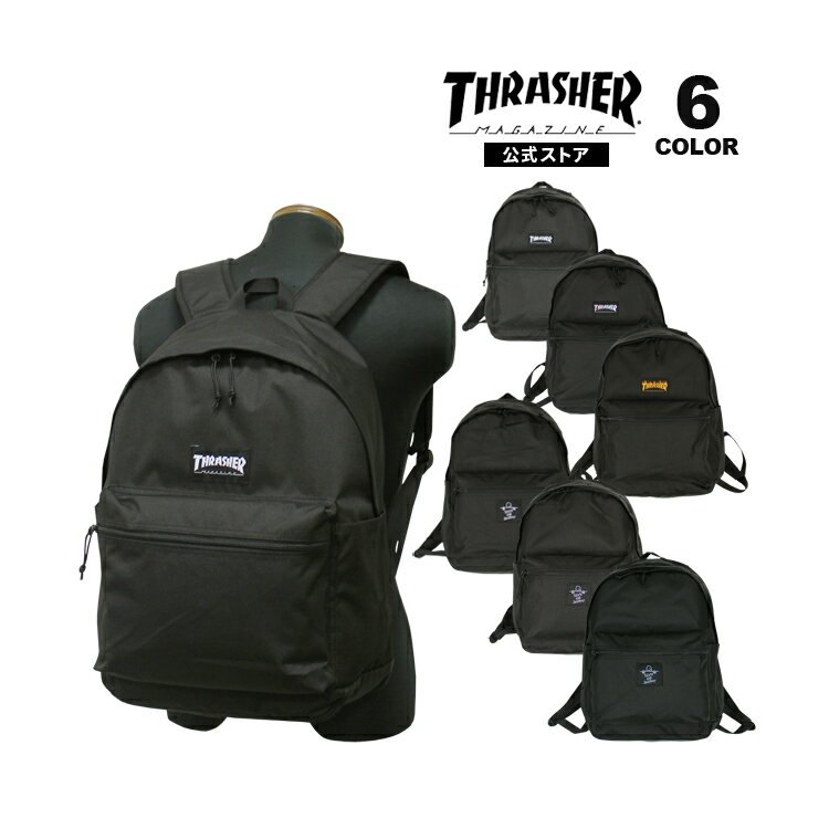 【全品ポイント5倍 5/16 01:59まで】スラッシャー リュック バッグ THRASHER BENCHMARK 1 POCKET BACK PACK 22L デイバック バックパック 撥水 メンズ レディース ユニセックス 全6色 通学 通勤 【公式】 2