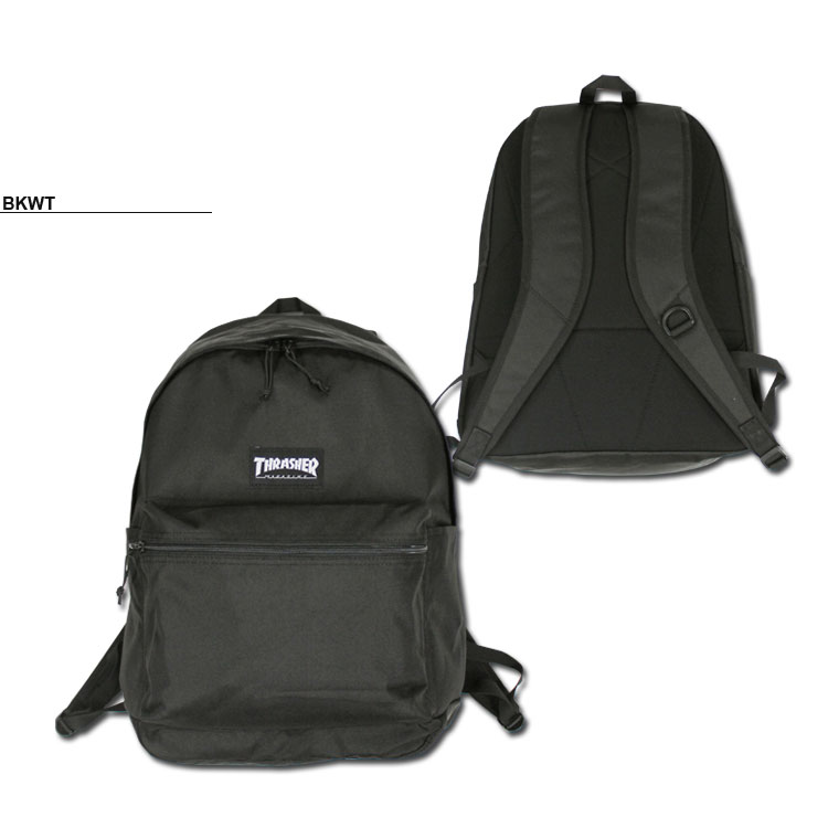 【全品ポイント5倍 5/16 01:59まで】スラッシャー リュック バッグ THRASHER BENCHMARK 1 POCKET BACK PACK 22L デイバック バックパック 撥水 メンズ レディース ユニセックス 全6色 通学 通勤 【公式】 3