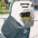 スラッシャー ショルダーバック THRASHER メンズ レディース ユニセックス 全4色 GONZ SAD CANVAS SHOULDER BAG 【公式】