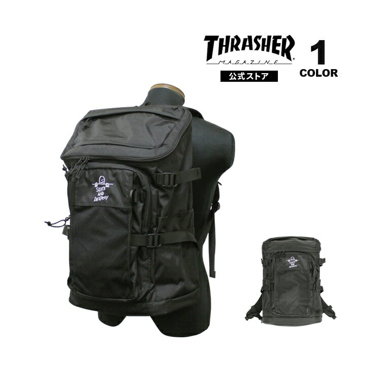 【全品P10倍 5/18 00:00～5/21 09:59まで】スラッシャー リュック バックパック THRASHER GONZ BACK PACK 30L 角型 デイバック バッグ ..