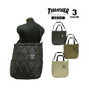 【SALE】スラッシャー トートバック THRASHER QUILTING TOTE SHOULDER L BAG キルティング ショルダーバッグ マークゴンザ...
