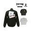 【SALE】アウトレット スラッシャー トレーナー THRASHER GONZ STICKER CREW SWEAT クルー スウェット ..