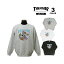 【SALE】アウトレット スラッシャー トレーナー THRASHER BABES CREW SWEAT クルー スウェット スエッ..