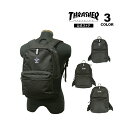 スラッシャー リュック バックパック THRASHER BENCHMARK BACK PACK Kids 16L デイバック バッグ 撥水 小さいサイズ メンズ レディース ユニセックス 子供 キッズ ジュニア ブラック 黒 全3色 通学 旅行