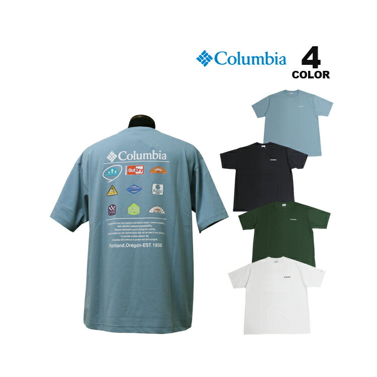 コロンビア Tシャツ Columbia Stuck Brook Graphic S/S TEE T-