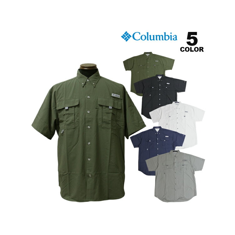 【全品ポイント5倍 6/27 01:59まで】コロンビア 半袖シャツ Columbia Bahama