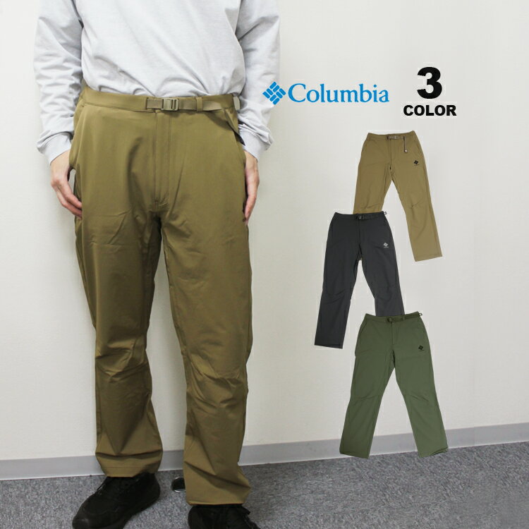 樂天商城 - 【全品P10倍 5/7 10:00から5/18 09:59まで】コロンビア パンツ Columbia Saddle Trail PANT ストレッチ 伸縮 ボトムス オムニシェード UPF50 オムニシールド 撥水 UVカット レギュラーフィット メンズ 全3色 M-XL トレッキング 登山 ハイキング