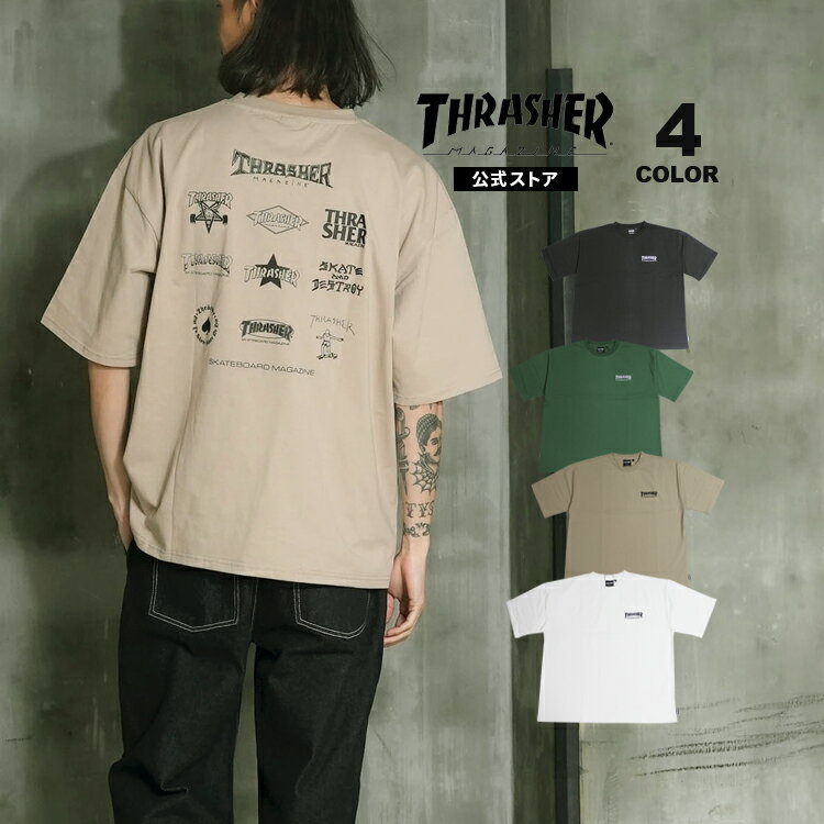 【全品ポイント5倍 6/27 01:59まで】スラッシャー Tシャツ THRASHER MULTI 
