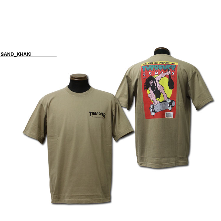 【SALE】スラッシャー Tシャツ THRASHER COMICS S/S T-SHIRTS 半袖 TEE プリント メンズ レディース ユニセックス 全4色 M-XL【公式】