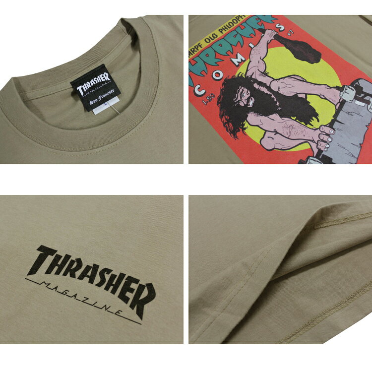 【SALE】スラッシャー Tシャツ THRASHER COMICS S/S T-SHIRTS 半袖 TEE プリント メンズ レディース ユニセックス 全4色 M-XL【公式】